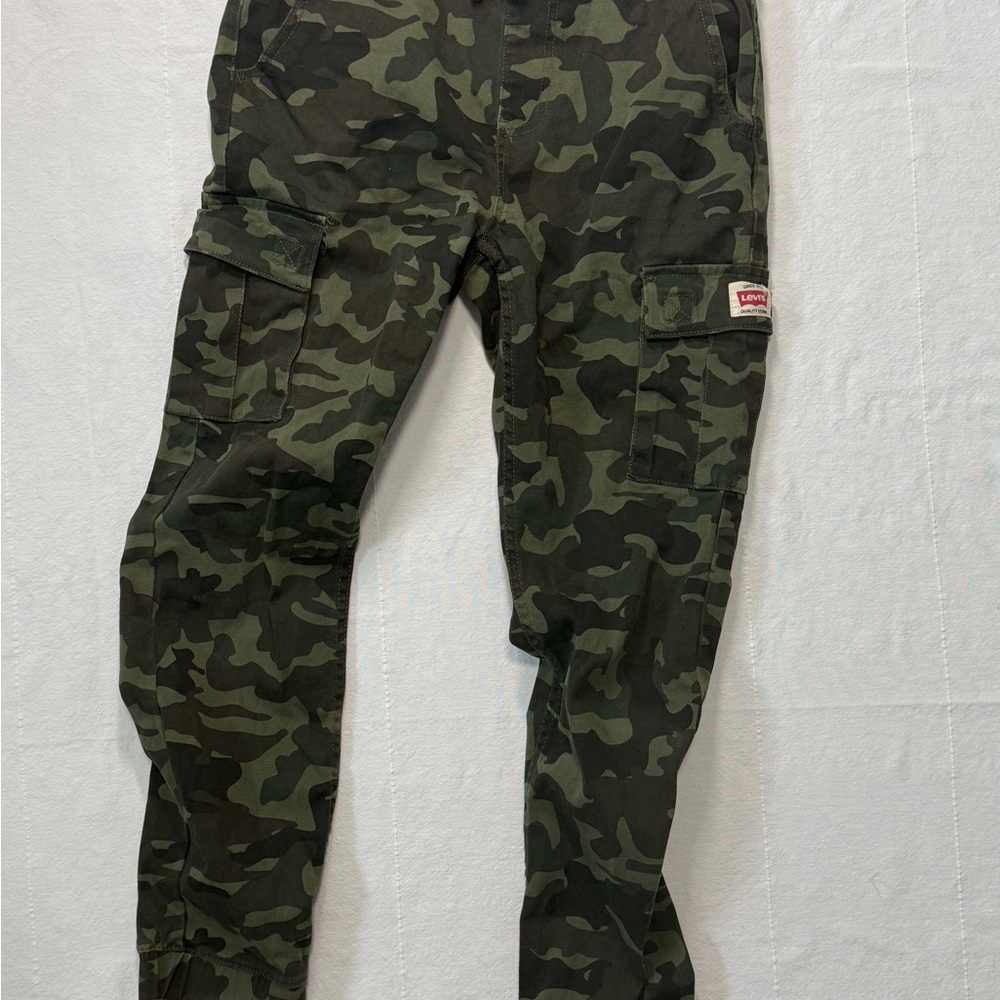 Levi's Kid’s Camouflage Cargo Pants